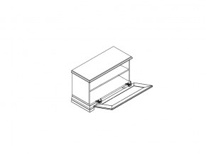 Тумба для обуви S320-SFK1B Кентаки Белый в Южноуральске - yuzhnouralsk.mebel74.com | фото 2