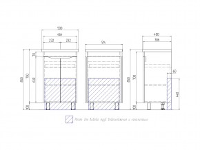 Тумба Grani 500-2-0 Фостер в Южноуральске - yuzhnouralsk.mebel74.com | фото 4