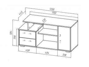 Тумба ТВ Лацио Ясень шимо в Южноуральске - yuzhnouralsk.mebel74.com | фото 2