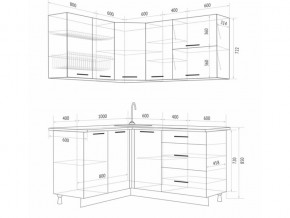 Угловой кухонный гарнитур Флоренс Грин в Южноуральске - yuzhnouralsk.mebel74.com | фото 5