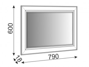 Зеркало Саванна М07 в Южноуральске - yuzhnouralsk.mebel74.com | фото 2