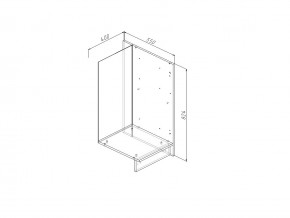 ЗК 40Л Модуль завершающий Левый на 400мм в Южноуральске - yuzhnouralsk.mebel74.com | фото